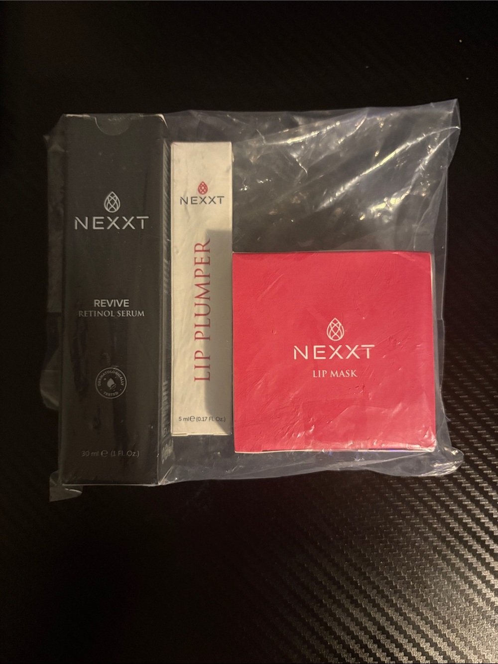 NEXXT Revive Retinol Serum & Lip Mask Set - Pink